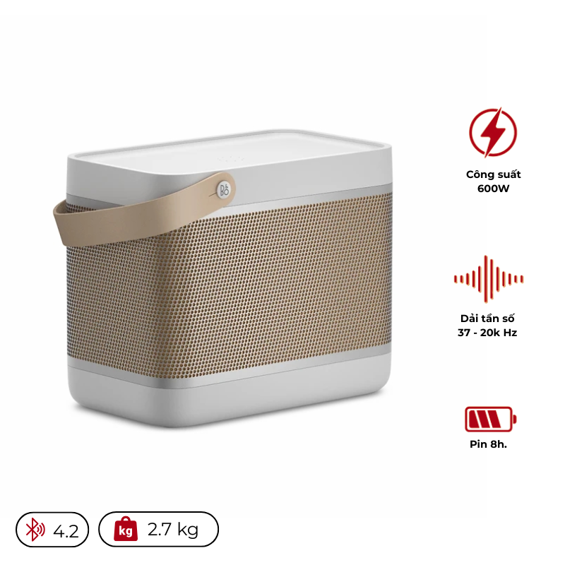 Loa B&O Beolit 20 (70W, Pin 8h, Sạc không dây)