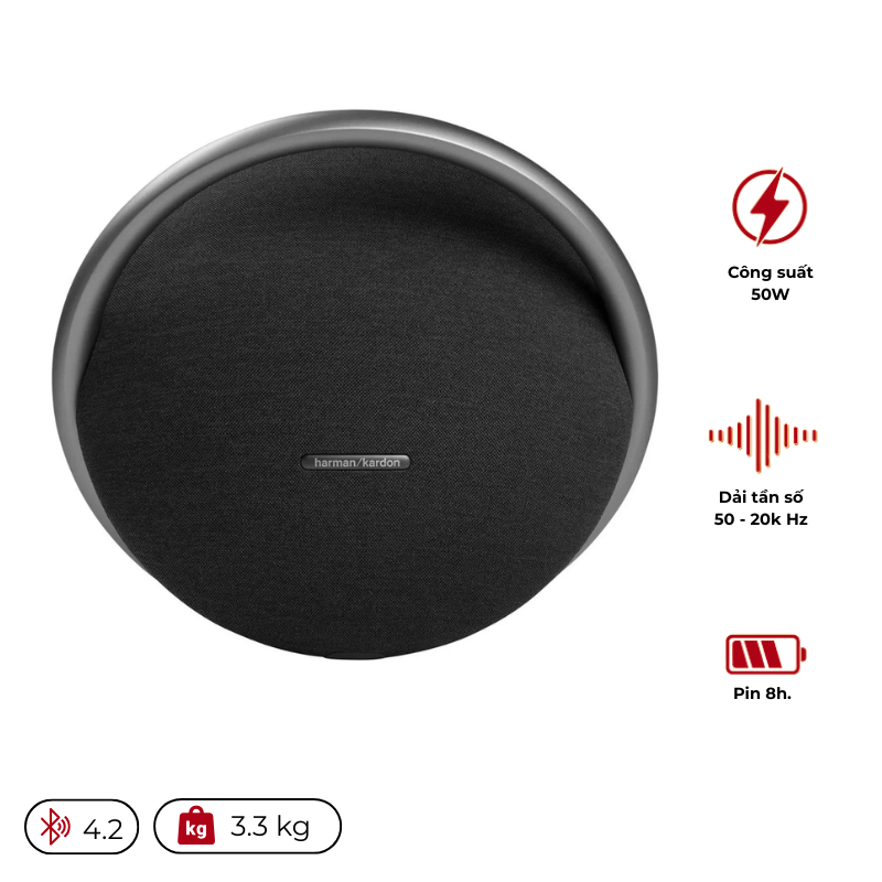 Loa Harman Kardon Onyx Studio 7 (50W, Pin 8h, IPX7, AUX)