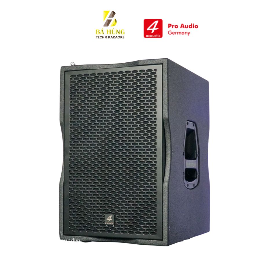 Loa Subwoofer 4Acoustic 112BS Black